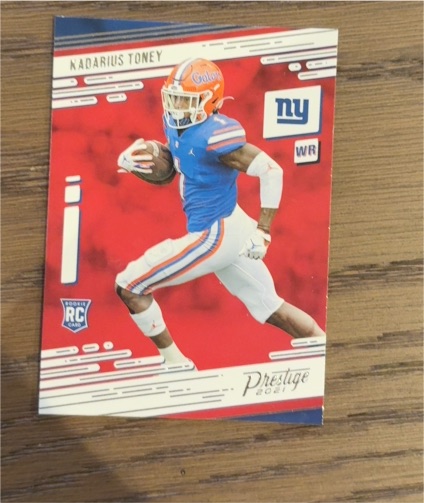 2021 Panini Prestige #214 Kadarius Toney — front