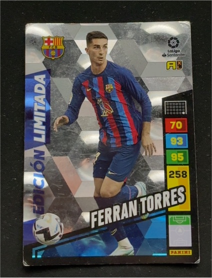 2022 Panini La Liga Edición Limitada #258 Ferran Torres — front