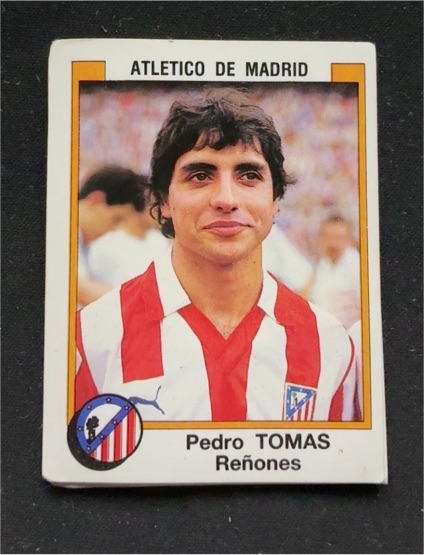 1988 Panini Futbol #39 Pedro Tomas Reñones — front