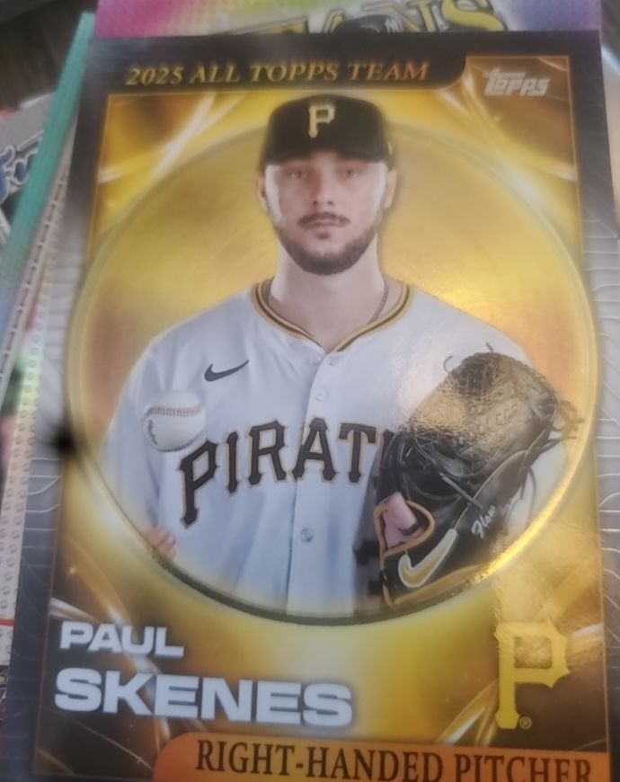 2025 Topps All Topps Team #ATT-10 Paul Skenes — front