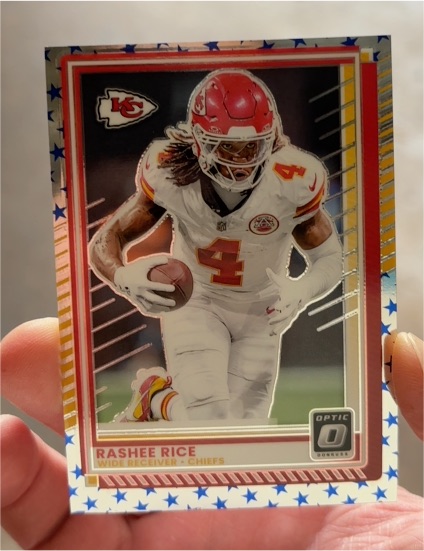 2025 Panini Donruss Optic #179 Rashee Rice — front