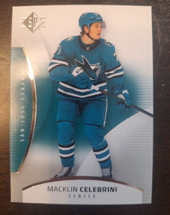 2025-26 Upper Deck SP #26 Macklin Celebrini — front