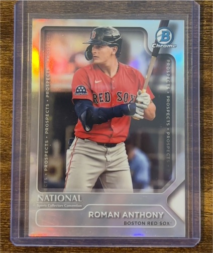 2025 Bowman Chrome National Convention #TP-16 Roman Anthony — front