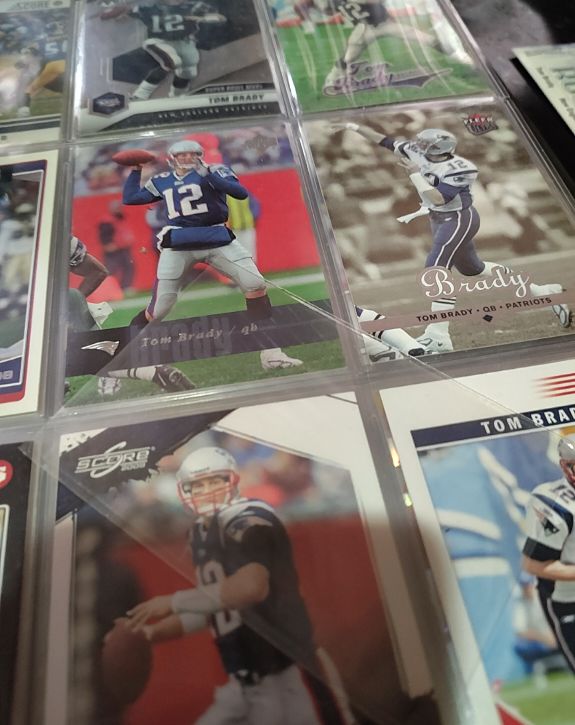 2004 Score #4 Tom Brady — front