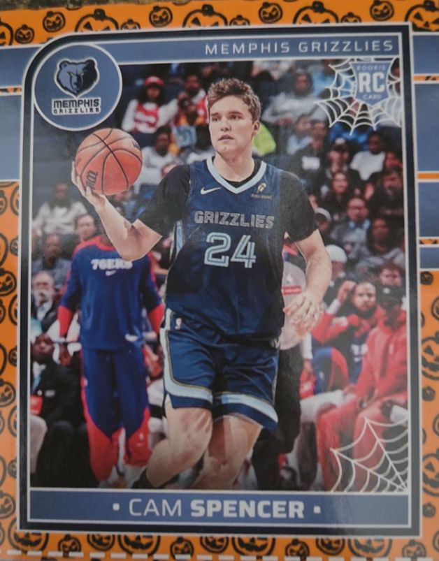 2024-25 Panini Haunted Hoops #252 Cam Spencer — front