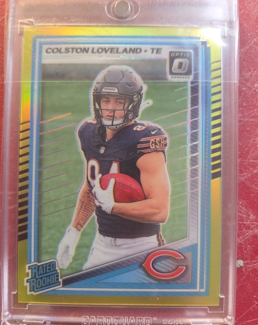 2025 Panini Donruss Optic #204 Colston Loveland Rated Rookie — front
