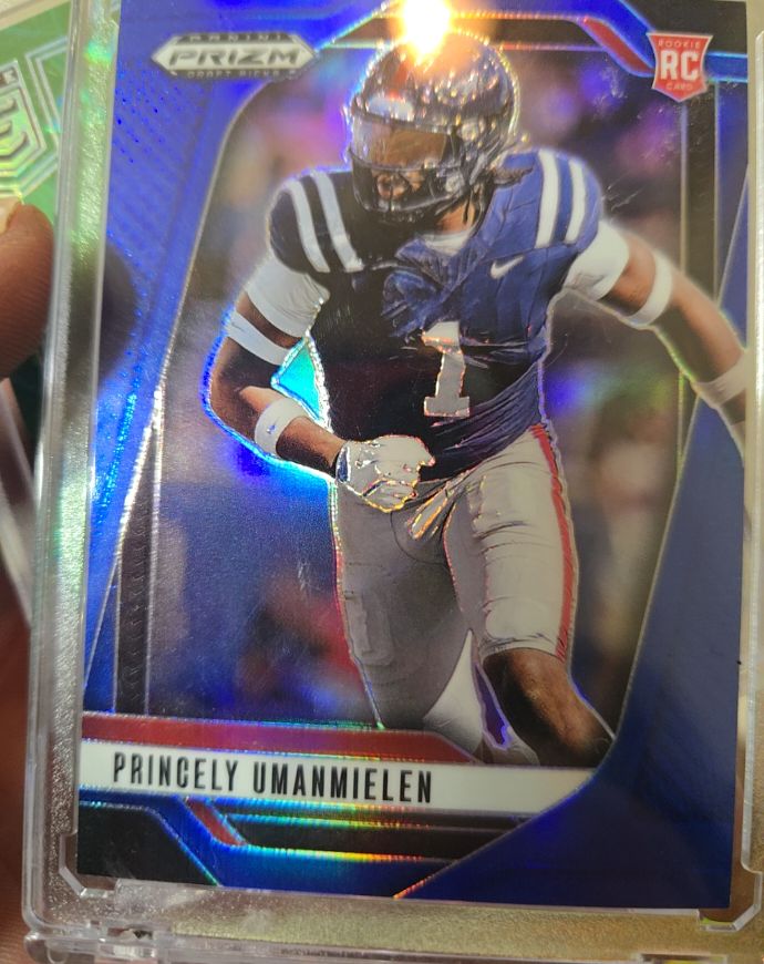 2025 Panini Prizm Draft Picks #92 Princely Umanmielen — front
