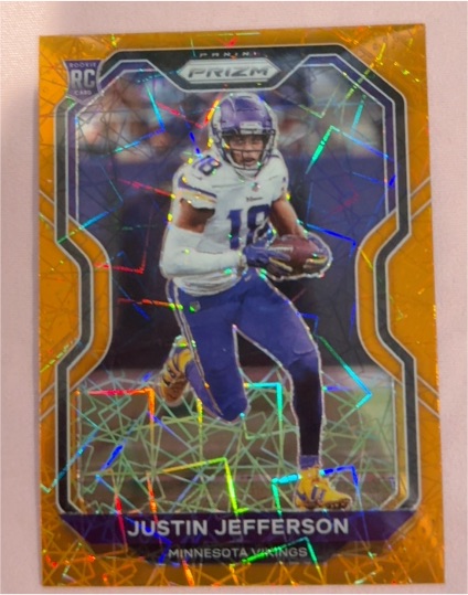 2020 Panini Prizm #398 Justin Jefferson — front