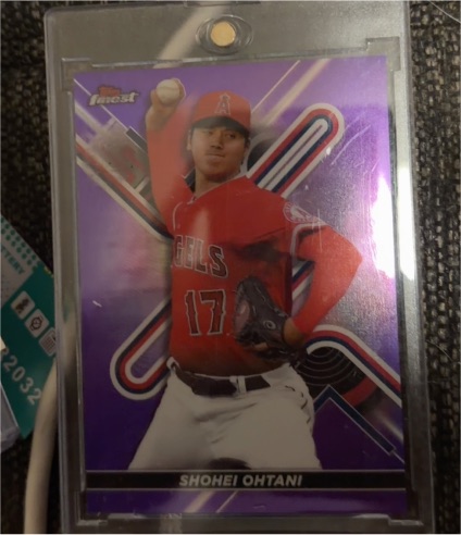 2022 Topps Finest #28 Shohei Ohtani — front