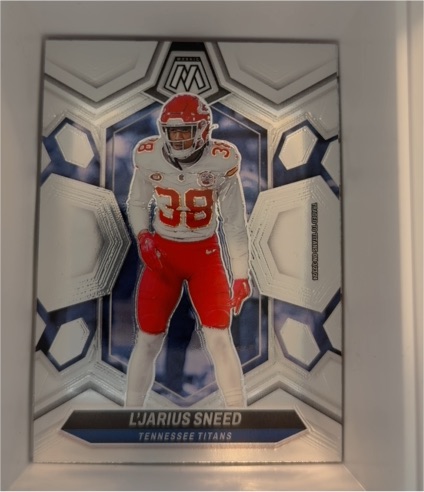 2024 Panini Mosaic Silver Prizm #217 L'Jarius Sneed — front