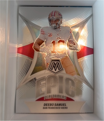 2024 Panini Mosaic Epic Performers #EP-DS Deebo Samuel — front