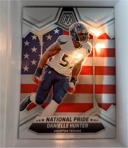 2024 Panini Mosaic #270 Danielle Hunter National Pride Houston Texans — front