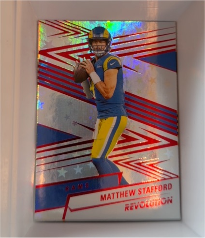 2025 Panini Revolution #38 Matthew Stafford — front