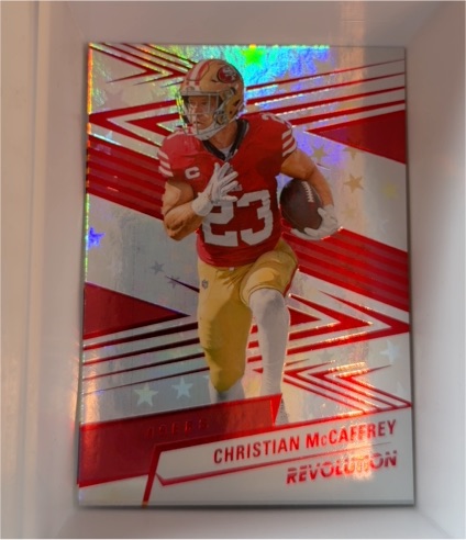 2025 Panini Revolution #2 Christian McCaffrey — front
