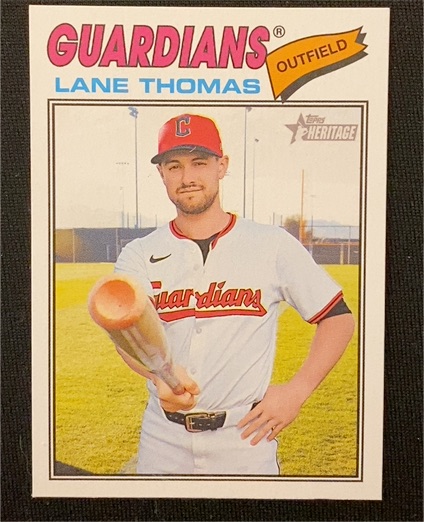 2026 Topps Heritage #285 Lane Thomas — front