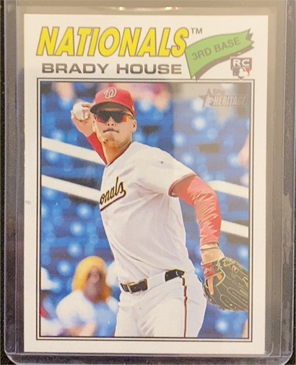 2026 Topps Heritage #153 Brady House — front