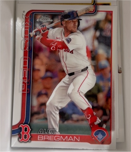 2025 Topps Chrome #247 Alex Bregman — front