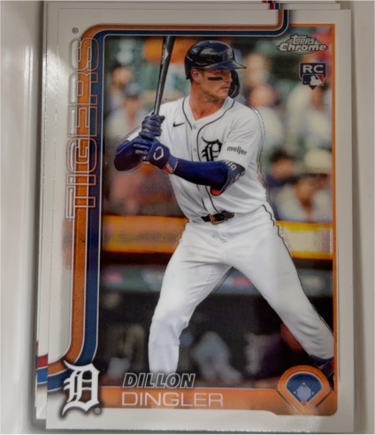 2025 Topps Chrome #274 Dillon Dingler — front