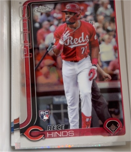 2025 Topps Chrome #253 Rece Hinds — front