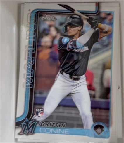 2025 Topps Chrome #86 Griffin Conine — front
