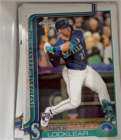 2025 Topps Chrome #41 Tyler Locklear — front