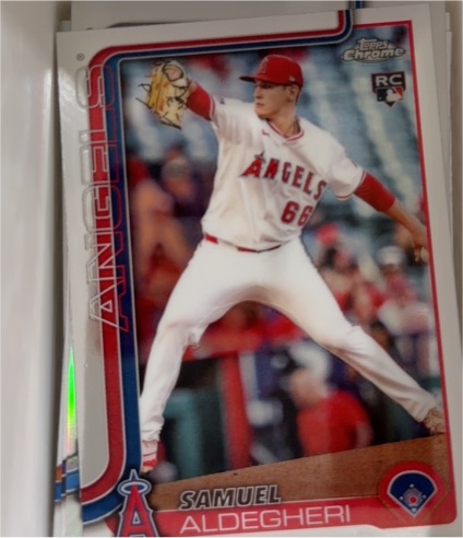 2025 Topps Chrome #59 Samuel Aldegheri — front