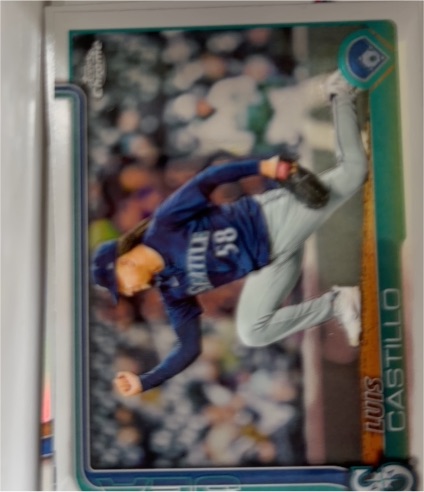 2025 Topps Chrome #69 Luis Castillo — front