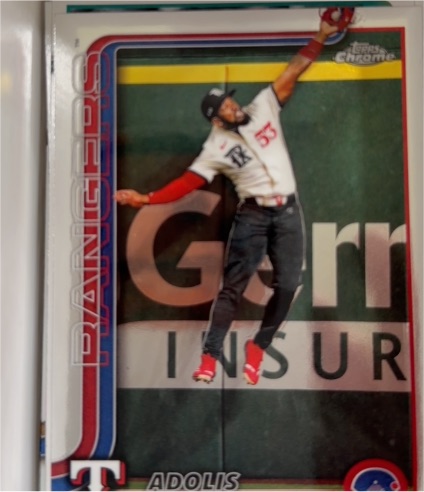 2025 Topps Chrome #247 Adolis Garcia — front