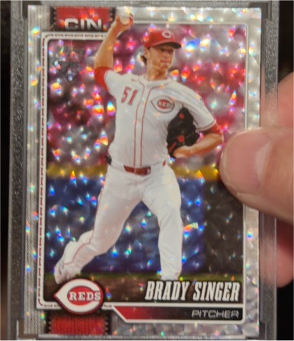 2026 Topps Series 1 #282 Brady Singer — front