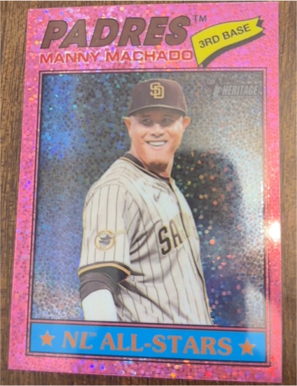 2026 Topps Heritage #143 Manny Machado — front