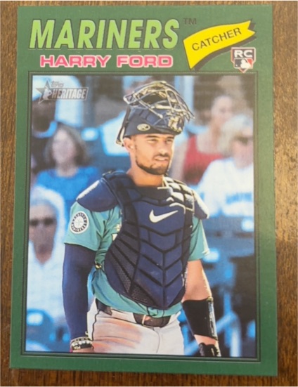 2026 Topps Heritage #59 Harry Ford — front