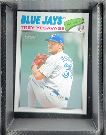 2026 Topps Heritage #245 Trey Yesavage — front
