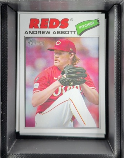 2026 Topps Heritage #31 Andrew Abbott — front