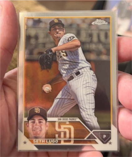 2023 Topps Chrome Update #USC26 Seth Lugo — front