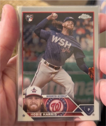 2023 Topps Chrome Update #USC30 Hobie Harris — front