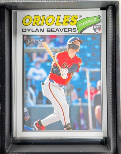 2026 Topps Heritage #48 Dylan Beavers — front