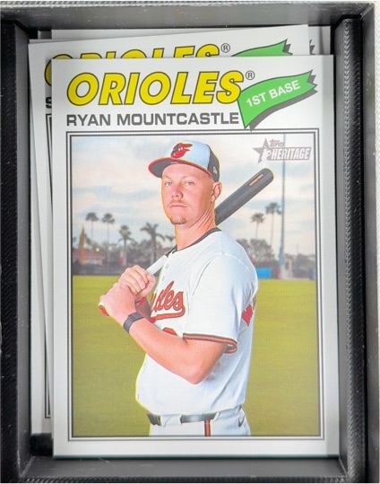 2026 Topps Heritage #131 Ryan Mountcastle — front