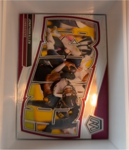 2024 Panini Mosaic Bang! #8 Jonathan Allen — front