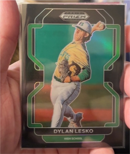 2022 Panini Prizm Draft Picks #PDP15 Dylan Lesko — front