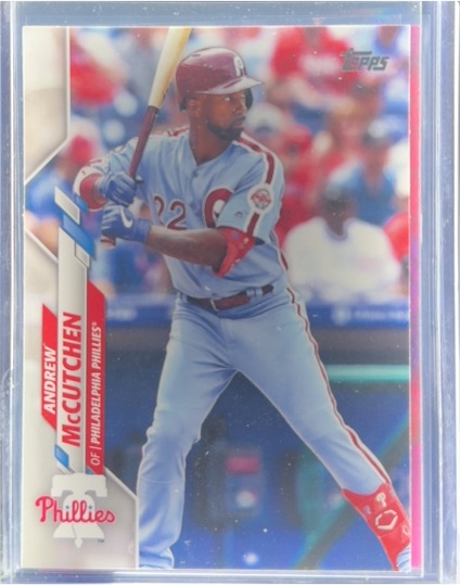 2020 Topps #467 Andrew McCutchen Philadelphia Phillies — front