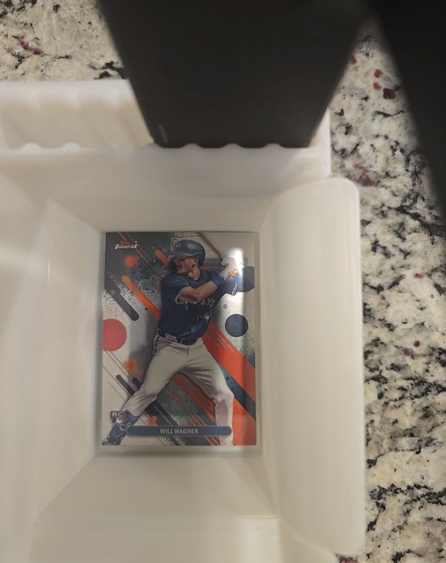 2025 Topps Finest #1 Will Wagner — front