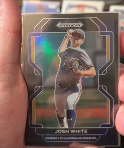 2022 Panini Prizm Draft Picks #142 Josh White — front