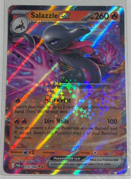 2016 Pokemon Perfect Order #16 Salazzle EX — front