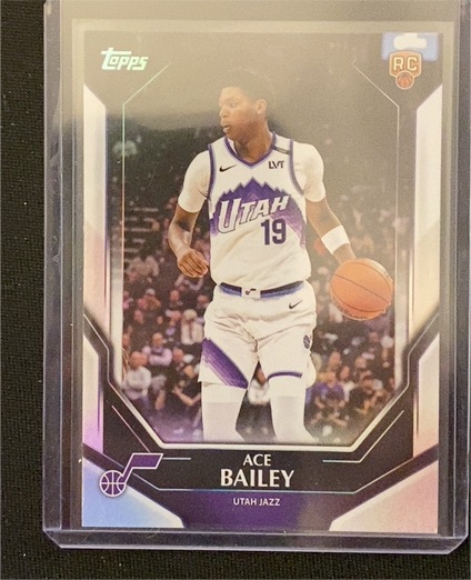 2026 Topps #NBA-8 Ace Bailey — front