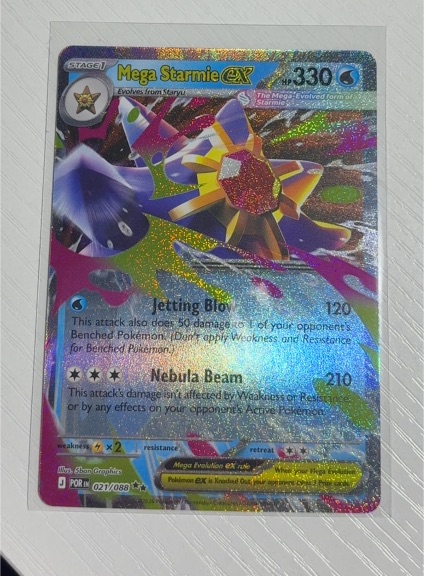 2026 Pokémon Mega Starmie EX #021/088 — front