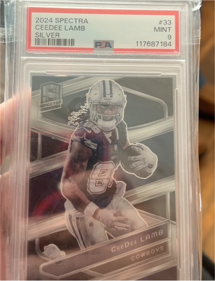 2024 Panini Spectra #33 CeeDee Lamb Silver — front