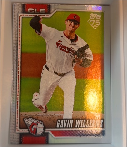2026 Topps Series 1 #254 Gavin Williams — front