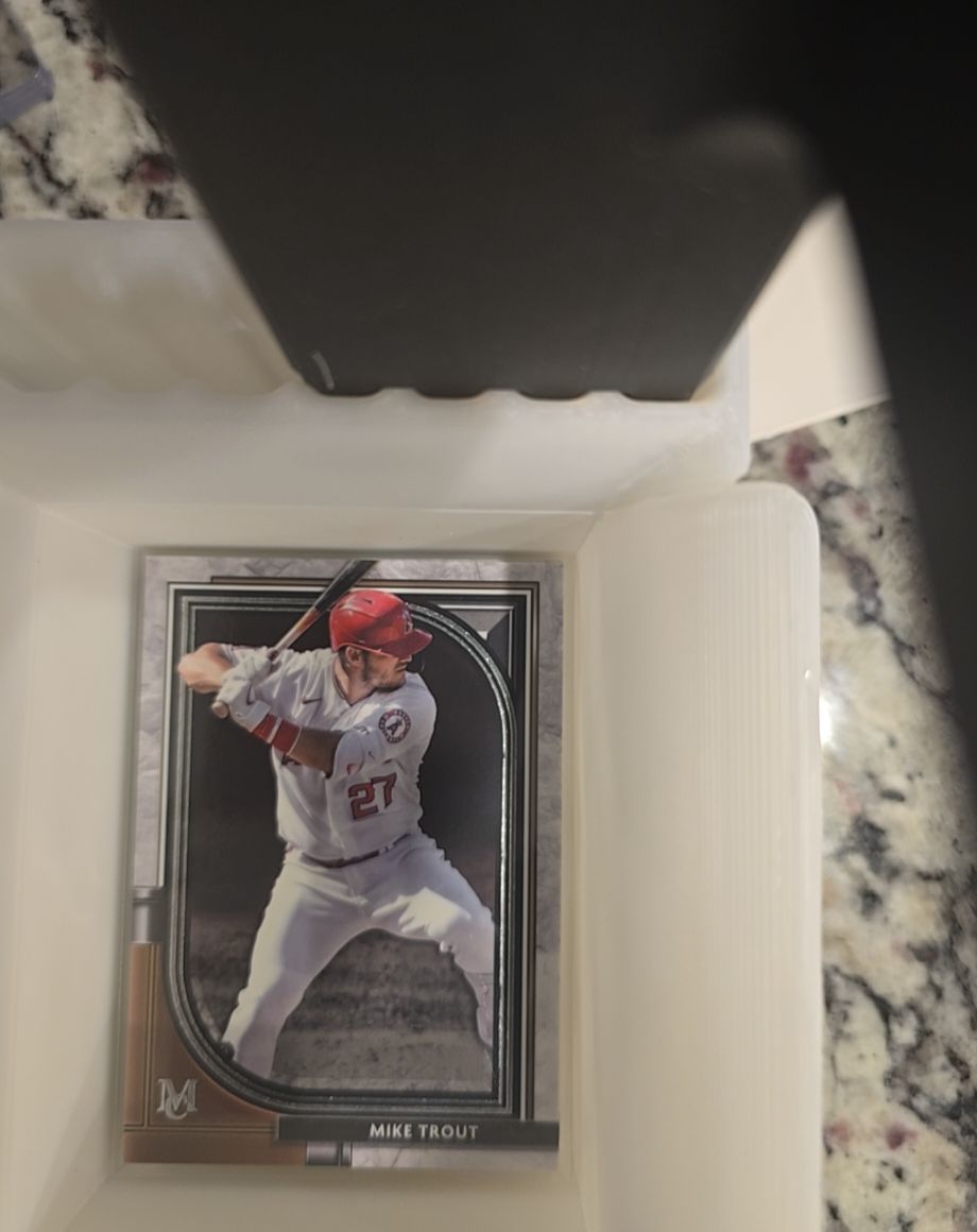2021 Topps Museum Collection #65 Mike Trout — front