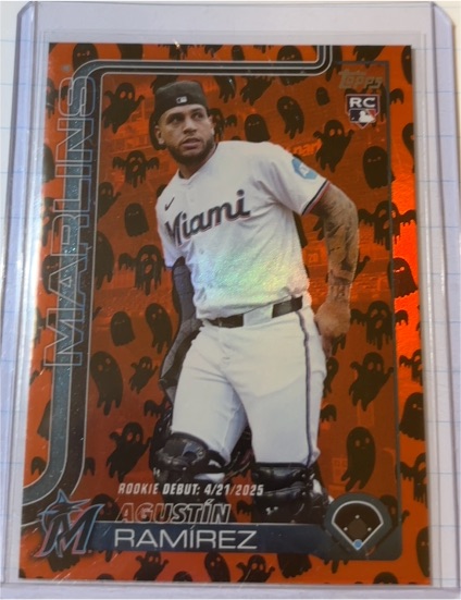 2025 Topps Update #US332 Agustin Ramirez — front