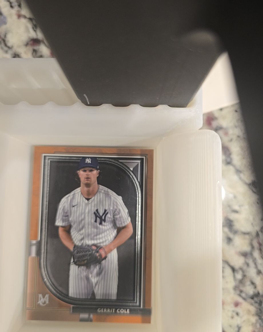 2021 Topps Museum Collection #10 Gerrit Cole — front